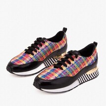 The Valencia Leather Black Women Sneaker image 5