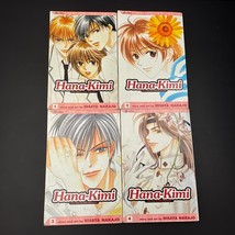 Hana Kimi Story And Art Manga Lot Of 4 English Shojo Hisaya Nakajo #1, 2... - $27.08 CAD