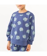 Tiny Cottons Navy Sweatshirt All-Over Cloud Character Print Boys 4T NWT - $818.63 MXN