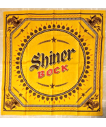 Shiner Bock Beer Scarf Bandana Balaclava Brewery Texas Handkerchief Manc... - $24.99