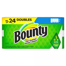 White, Select-A-Size Paper Towels (12 Double Rolls) - $35.12