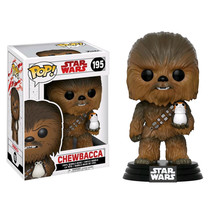 Star Wars Chewbacca with Porg Episode VIII US Pop! Vinyl - £25.08 GBP