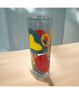 Colorful Abstract MCM Barware, 6.5&quot; Tall 12 oz, Tom Collins Glasses Weig... - $20.33 CAD