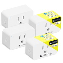 Minoston Matter Smart Plug, Work With Alexa, Apple Home, Google Home,, Mp25M - $52.97