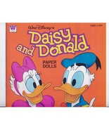 Disney's DAISY &amp; DONALD PAPER DOLLS - vintage, uncut/unused - $15.00