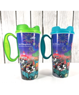 2024 Walt Disney World Resort WDW 2 Refillable Mugs Mickey &amp; Friends Dea... - $301.39 MXN