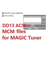 DD13 MCM ACM  .bin files FOR MAGIC TUNER - £158.17 GBP
