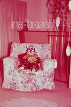35 mm color slide * KODAK  SLIDE 1960 HALLOWEEN dressed up kid sitting i... - $5.45