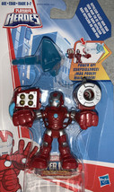 playskool Hasbro heroes marvel super hero adventures Repulsor Blast Iron Man NIP - £19.54 GBP