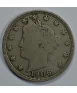 1906 Liberty Head circulated nickel F details Liberty visible - $14.00