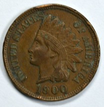 1900 Indian Head circulated penny VF/XF Details - $13.00