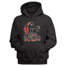 Bill &amp; Teds Excellent Adventure Wyld Stallyns Hoodie Horse Rock Band Swe... - $54.50+