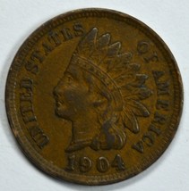 1904 Indian Head circulated penny VF/XF Details - £10.21 GBP