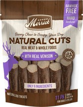 Merrick Natural Cut Venison Chew Treats Small - £36.08 GBP