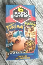 Rare Pokemon Mystery 6 Pack Power Box Manufacturer Sealed - £144.07 GBP