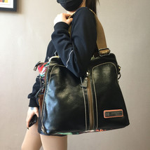 Ndbags female fashion crossbody bag printing shoulder canvas bag portable slung genuine thumb200