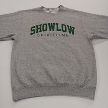 Port & Company SHOWLOW SPIRITLINE Men's Gray Essential Fleece Sweatshirt Size S image 9