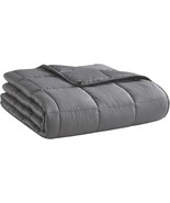 L&#39;Agraty Weighted Blanket For Adults- Dark Grey, 48&quot;X72&quot;, 15Lbs, Twin, S... - $46.92