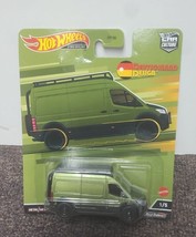 Hotwheels Premium Mercedes Benz Sprinter Van Green Real Riders Die Cast ... - $278.62 MXN