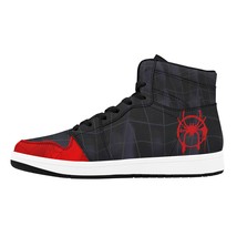 Synthetic Leather Spider-Miles Graffiti High Top Sneakers - £43.71 GBP