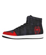 Synthetic Leather Spider-Miles Graffiti High Top Sneakers - £42.98 GBP