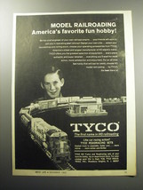 1969 Tyco HO Model Trains Ad - Model Railroading America&#39;s favorite fun hobby - £14.54 GBP