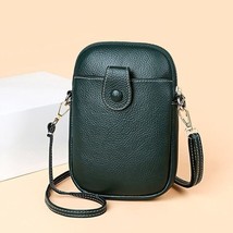 Vintage PU Leather Shoulder Bag Women Crossbody Bag Shopping Messenger Bag Mobil - £18.41 GBP