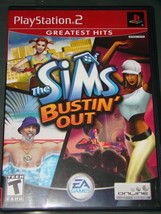 Playstation 2 - The Sims Bustin&#39; Out (Complete With Manual) - £15.71 GBP