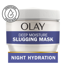 Olay Deep Moisture Slugging Wash-Off Mask With Shea Butter, Fragrance Free, All  - £41.62 GBP