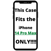 Heavy Duty Shockproof Case w/ Clip BLACK/BLACK For I Phone 14 Pro Max - £6.73 GBP
