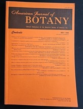 American Journal of BOTANY Official Publication May 1988 Volume 75 Number 5 - $15.98