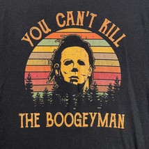 Michael Myers T-shirt Size Medium M Black Graphic Horror Movie Scary Boogeyman - £8.20 GBP