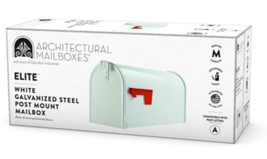 Gibraltar E1100WAM Elite Mailbox, 800 cu-in Cap, Galvanized Steel, Powde... - €18,31 EUR