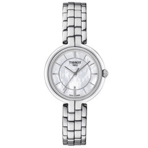 Tissot Women&#39;s Flamingo Mother of Pearl Dial Watch - T0942101111100 - £161.69 GBP