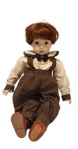 Coca Cola Boy Danny Porcelain Heirloom Doll Limited Edition By The Franklin Mint - £25.69 GBP