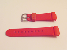 Ladies Watch Strap Casio Baby G BGA130 Red Rubber/Resin New Original Band S91C - £19.11 GBP