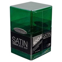 Ultra Pro Deck Box: Satin Tower: Glitter Green - $21.99