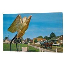 Postcard Mystic Seaport 19th Century Coastal Village Mystic Connecticut Chrome - £5.52 GBP