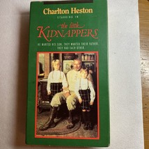 The Little Kidnappers VHS 1990 Charlton Heston - Family Friendly Entertainment - £7.71 GBP