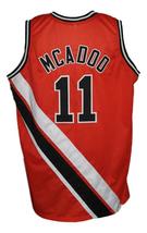 Bob McAdoo Custom Buffalo Braves Retro Basketball Jersey Sewn Orange Any Size image 2