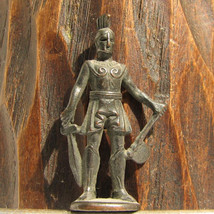 Spartan #3 Kinder Surprise Metal Soldier Figurine Vintage Toy 4 cm Gladiator - £13.05 GBP