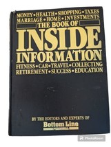 The Book of Inside Information Editors &amp; Experts Bottom Line Personal Mo... - £7.42 GBP