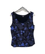 Xscape Woman by Joanna Chen Glitter Floral Sleeveless Top – Size 1X - $13.68