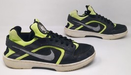 Nike Huarache Shoes Women’s Size 7 Black Lime Green 385433-005 Athletic ... - £22.89 GBP