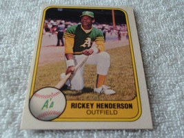 1981 Fleer Rickey Henderson # 574 Near Mint / Mint Or Better As - £104.55 GBP