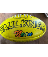 Vintage Australian Rules Football Footy   Ross Faulkner Neon  Ball Rugby - $67.68 CAD
