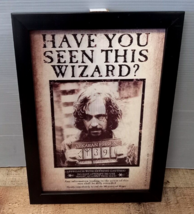 Harry Potter WB Wizarding World Sirius Black Lenticular Shifting Framed ... - £19.88 GBP