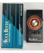 Accutech Model MT-6000 Metrotuner Tuner &amp; Quartz Metronome 6 Pitch Audio... - €20,33 EUR