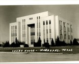 RPPC Court House Monahans Texas TX Unused UNP Postcard - $28.09
