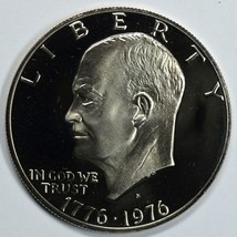 1976 S Eisenhower proof dollars  Both bold & thin reverse lettering  - $16.00